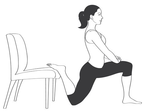 Quad Stretch Using Chair Morgan Massage Massage In Watertown Ma