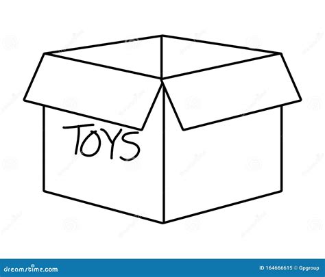 Isolated Toys Box Vector Design Stock Vector Illustration Of