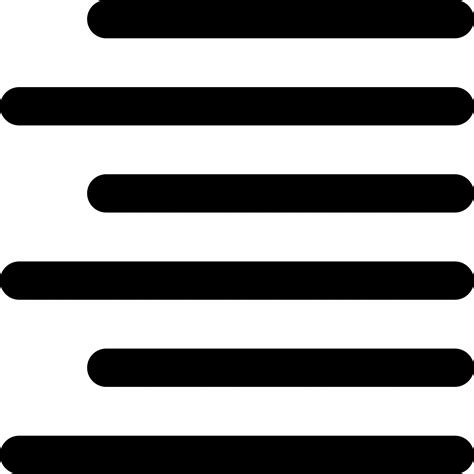 Alignment Right Text Wordprocessor Align Move Paper Icon