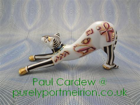 Paul Cardew Design Cool Catz Kittenz Stretching Egyptian Pcd8