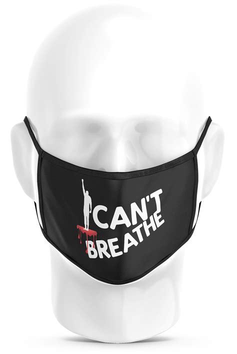 I Cant Breathe Face Mask I Cant Breathe Face Masks Black Lives Matter