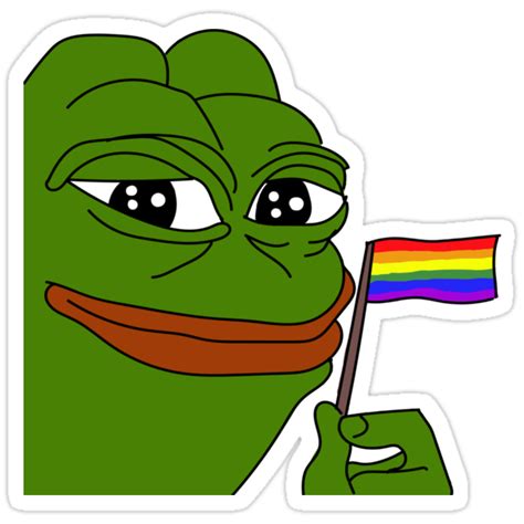 Pepe Stickers By Trashuniverse Redbubble