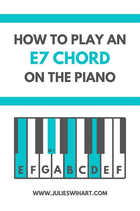 E Chord Piano E Major Major Scale Music Lesson Plans Music Lessons Types Of Pianos Used