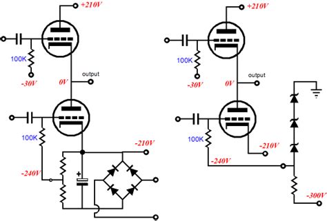 Otl Design Once Again Electronics Circuit Vacuum Tube Circuit