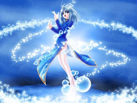 Water Elemental Water Anime Girl