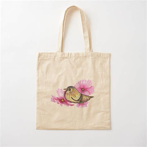 Hummingbirds In Flower Illustration Tote Bag By Veaart Tote Bag Tote