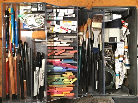 Art and Life: My Art Supplies Box