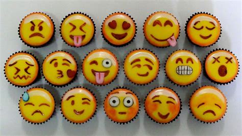 Saved by ksusha de knocke. how to make emoji cupcakes - YouTube