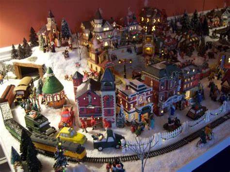 Our policy if focused on price and best quality for our. Christmas Village Ideas | This year they built a tunnel ...