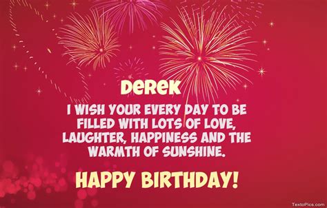 Cool Congratulations For Happy Birthday Of Derek