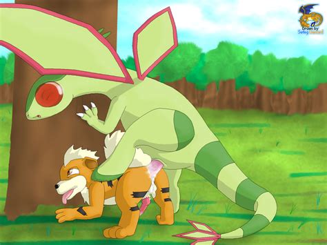 Rule 34 Feral Flygon Gay Growlithe Interspecies Male Male Only Nintendo Pokemon Sex Surfing