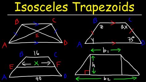 Isosceles Trapezoids Youtube
