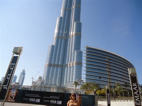United arab emirates, home to the world's tallest building. Burj Khalifa Dubai World tallest building.