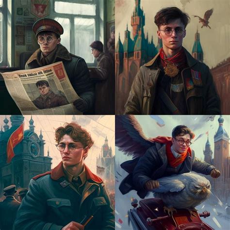 The Neural Network Drew Harry Potter Characters From The Ussr World