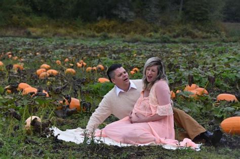 Couple Does Maternity Shoot But Wife Goes Into Labor And Gives Horrific