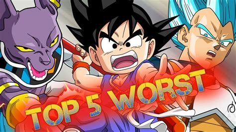 Not a real movie or even possible, but i think these could play each character! Top 5 Most Hated Dragon Ball Characters Ever - YouTube