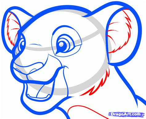 How To Draw Nala Easy Step By Step Disney Characters
