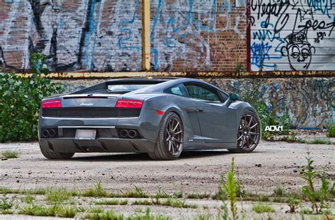 Classy Custom Painted Gray Lamborghini Gallardo By Adv1 — Gallery