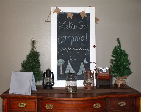 Vintage Camping Theme Baby Shower