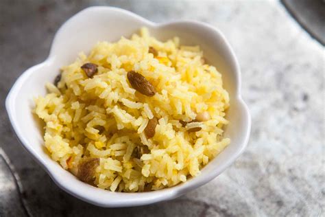 Saffron Rice Pilaf Recipe Parsi Pulao