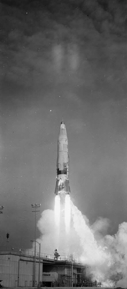 Atlas Missile Launch Details Atlas 10a Afmtc Pad 12 Da Flickr