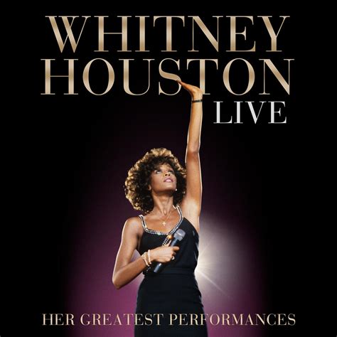 Whitney Houston Live Her Greatest Performances Cd Shop The Whitney Houston Boutique