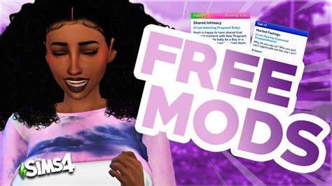 Free Mods For Realistic Gameplay The Sims 4 Mods Youtube