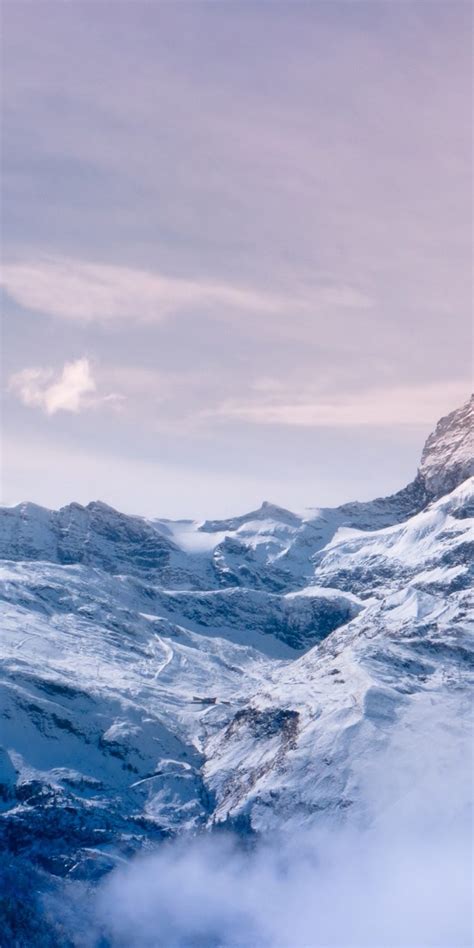 Snow Mountain Ultra Hd Wallpaper 1080x2160