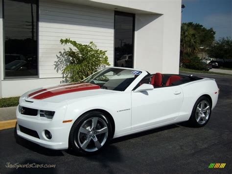 2011 Chevrolet Camaro Ssrs Convertible In Summit White Photo 21