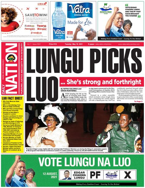 Daily Nation Tuesday May 18 2021 By Dailynation Issuu