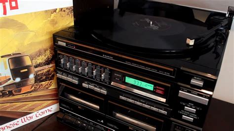 My 1980s Sanyo Compact Stereo Review And Sound Test Youtube