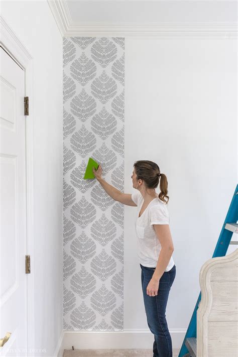Is Peel And Stick Wallpaper Good For Kitchens Peel Stick Geometric