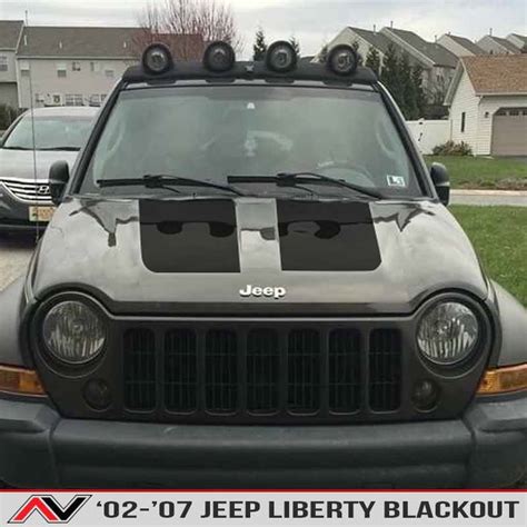 Jeep Liberty Kj Blackout 02 07