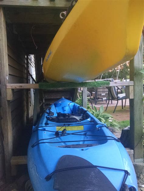 Under deck Kayak storage system - Kayaking and Kayak ...
