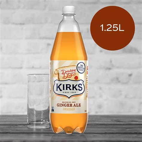 Kirks Dry Drinking Ginger Ale Soft Drink Bottle L Woolworths
