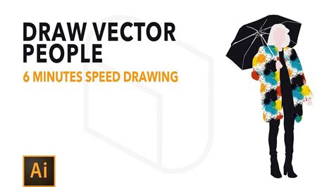 Adobe Illustrator Tutorial How To Draw Vector People Youtube