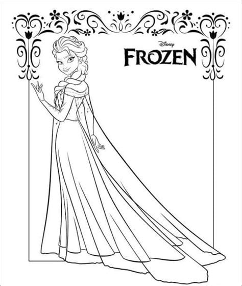 Disney Frozen Printables Coloring Pages Activity Sheets