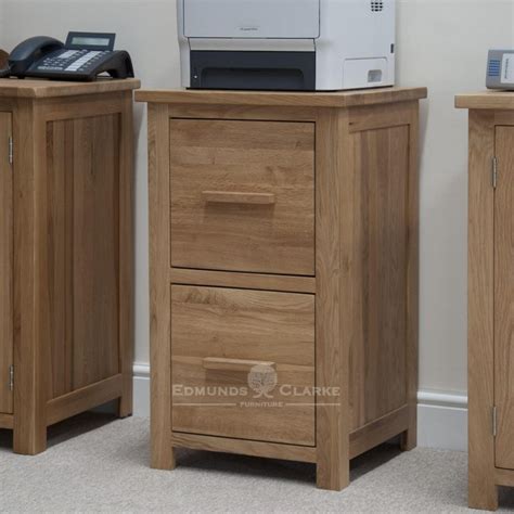 Bury Solid Oak Corner Desk With Filing Cabinets Edmunds And Clarke Ltd