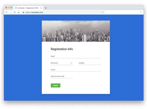 Properly Designed Bootstrap Registration Form Examples To Increase Signups