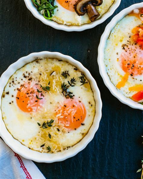 Simple Baked Eggs A Couple Cooks