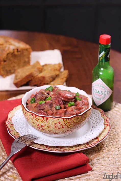 Serves as a great side dish! New Orleans Style Red Beans And Rice - ZagLeft