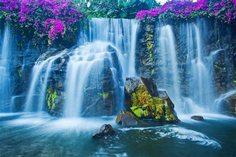 Waterfall Nature Wallpapers Top Free Waterfall Nature Backgrounds
