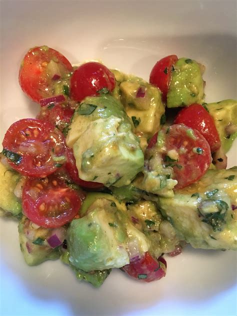 Tomato And Avocado Salad Fueled By Flavor