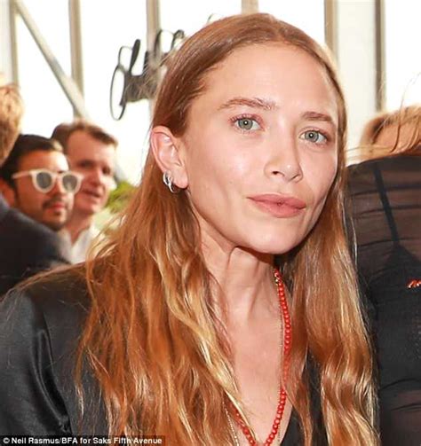 Mary Kate Olsen Goes Makeup Free At Saks Fifth Avenue Nyc Event Daily