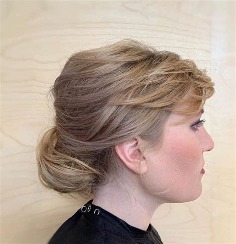 25 Gorgeous Updo With Bangs Styles For Any Occasion Styledope