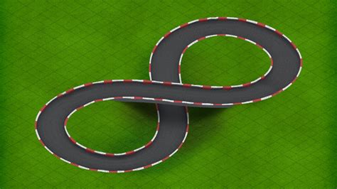 Racing Track Map Game