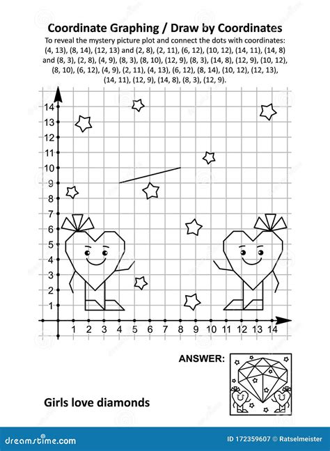 Mystery Picture Coordinate Graphing Worksheet24