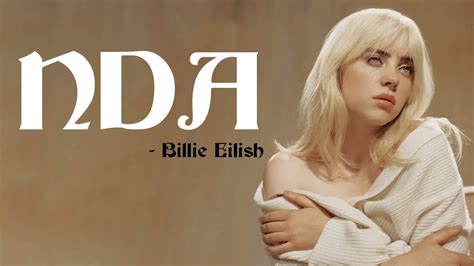 Billie Eilish NDA Full HD Lyrics YouTube