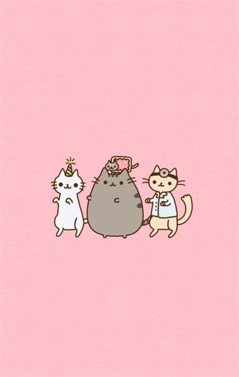 Download these amazing cliparts absolutely free and use these for creating your presentation, blog or website. Pusheen Cat Desktop Wallpaper | Cat wallpaper, Nyan cat ...