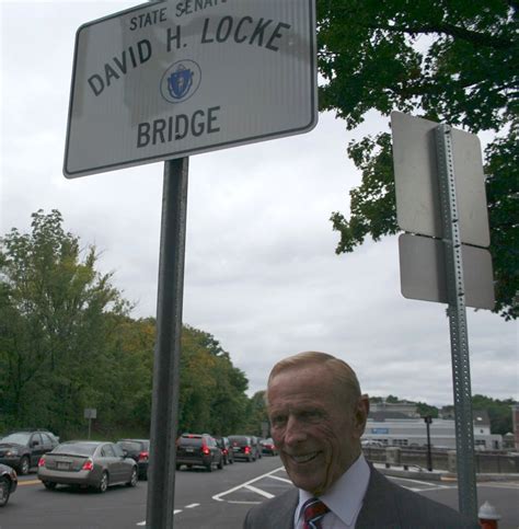 Rte 16 Bridge Named For Former Senator David Locke Wellesley Ma Patch